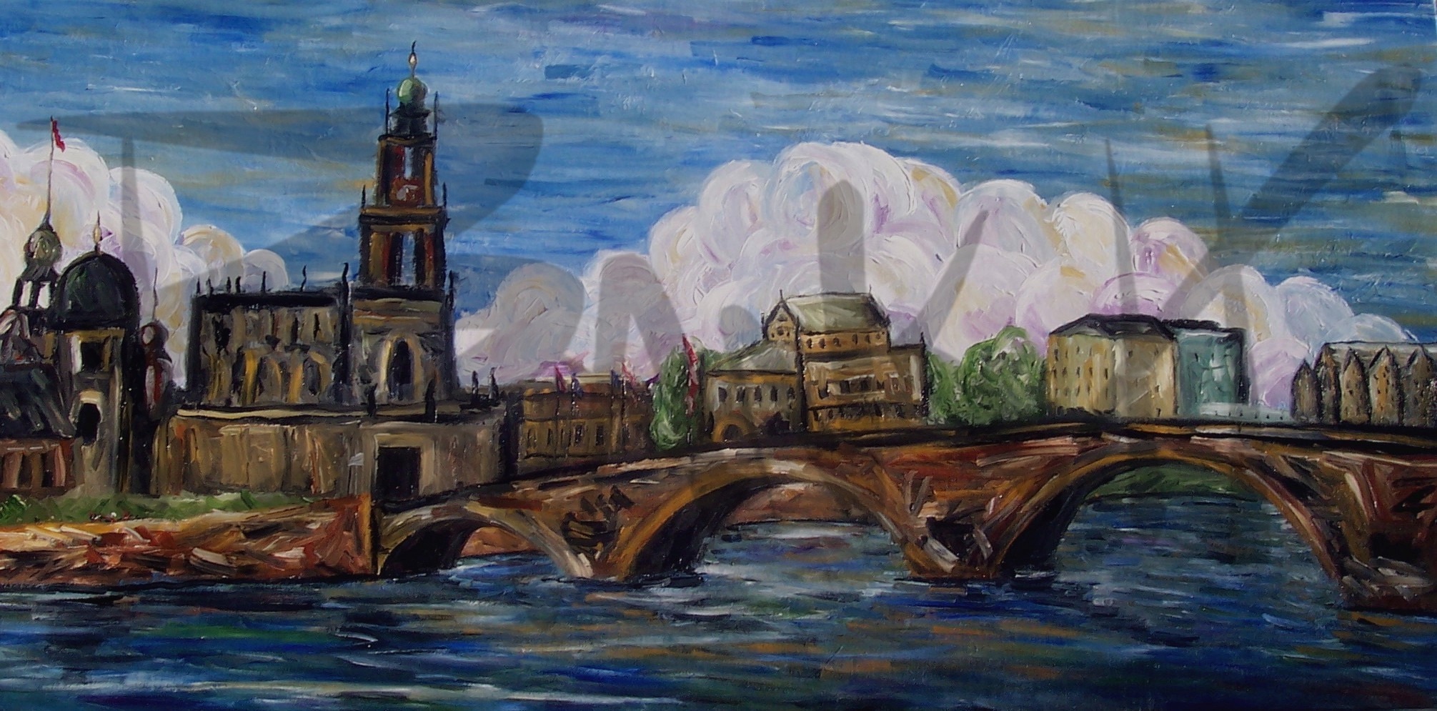 View of Dresden From the Elbe